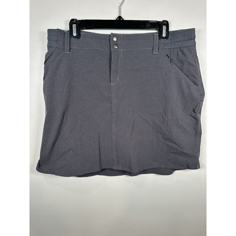 Kuhl Strattus Skort Size 14 Gray Tennis Athletic Active Hiking Outdoor